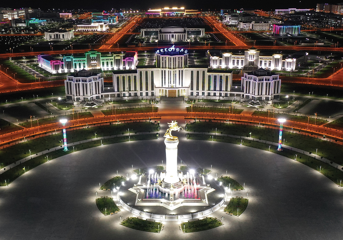 Turkmenistan city